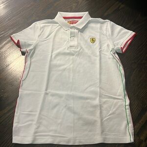BOYS FERRARI POLO SHIRT SIZE 13/14 great condition!!